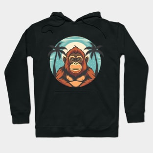 Orangutan On Vacation Hoodie